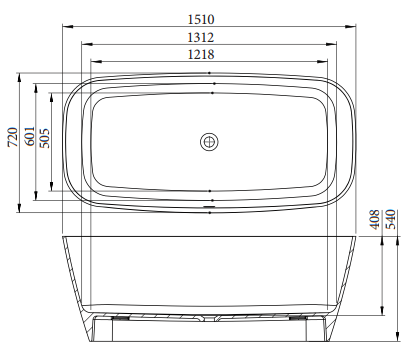 Ванна из искусственного камня C-Bath CBM004001 151х72 отдельностоящая овальная - фото 4