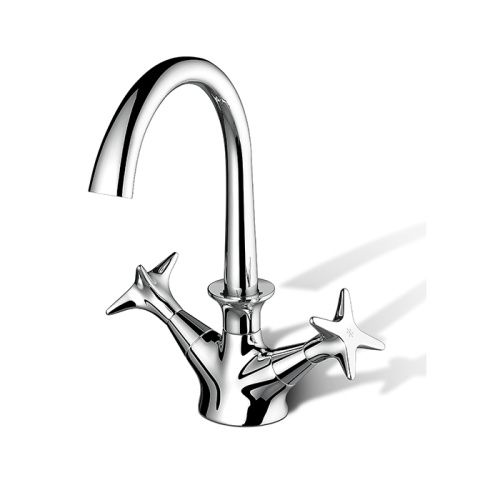 Смеситель Stella 130 CT 00004 CR00 на раковину хром