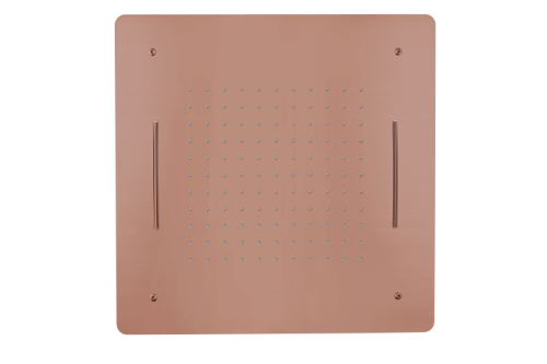 Верхний душ Boheme 428-CB медь брашированная