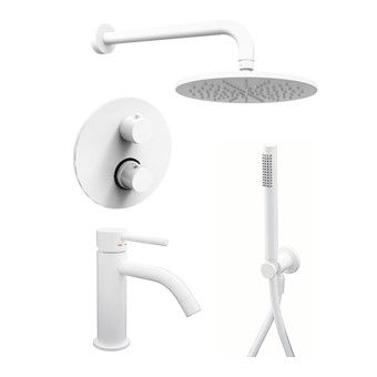 Душевая система Paffoni Light KITLIQ018BO071 встраиваемая в стену