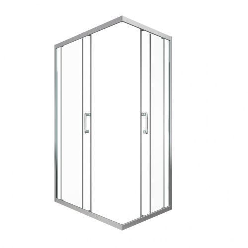 Душевой уголок Тритон Фикс-Хром Щ0000067441 120х80 стекло прозрачное профиль хром без поддона