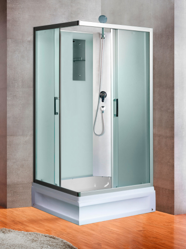 Душевая кабина River QUADRO Б/К 100/80/24 MT (10000002985) 100х80 прямоугольная без крыши ориентация универсальная