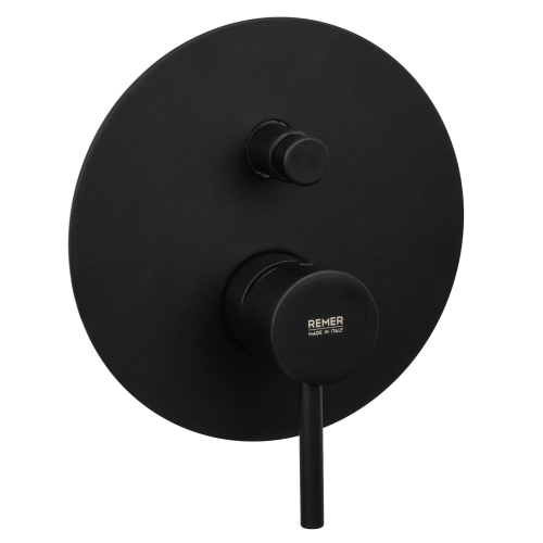 Смеситель для душа Remer X Style X09KBNO встраиваемый в стену черный