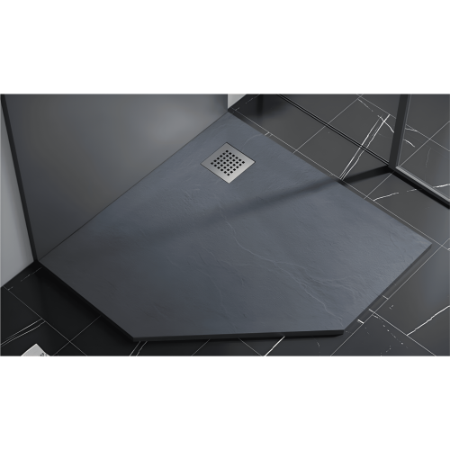 Душевой поддон RGW Stone Tray 14155099-02-11 90х90 искусственный камень серый без ножек