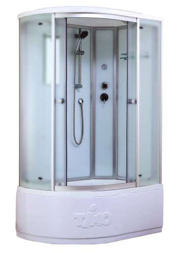Душевая кабина Timo Standart T-6620SFR 120х85 асимметричная с крышей ориентация правая