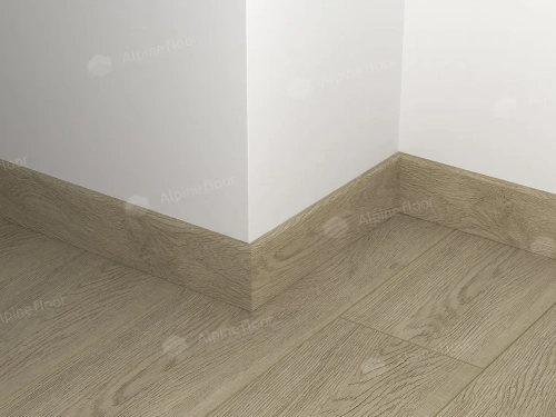 Напольный плинтус Alpine Floor Grand Sequoia 11-6 Миндаль толщина 1.1 см 2200х80