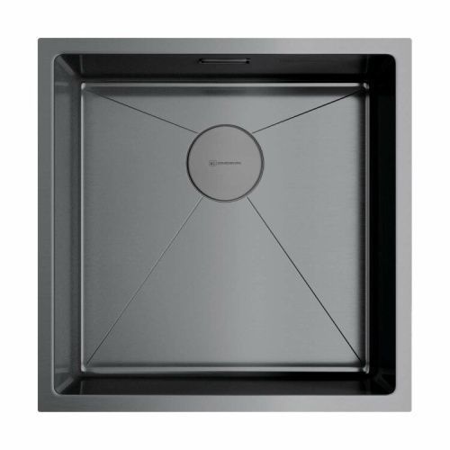 Кухонная мойка Omoikiri TAKI 4973521 44х44 цвет вороненая сталь