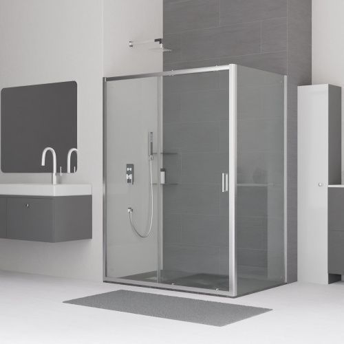 Душевой уголок RGW Classic 32094886-011 160х80 стекло прозрачное профиль хром глянцевый без поддона