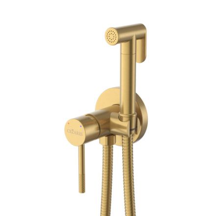 Гигиенический душ Cezares RELAX RELAX-DIF-BORO брашированное золото