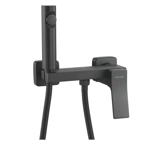 Гигиенический душ со смесителем Shevanik S4005H-1 черный