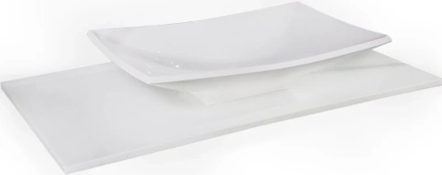 Столешница Armadi Art NeoArt 851-110 111х52 накладная цвет белый