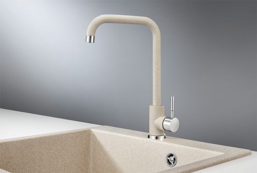 Смеситель для кухни Granula Standart ST-4033, ПИРИТ на мойку пирит