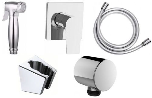 Гигиенический душ со смесителем Aquanet Static 00257144 хром