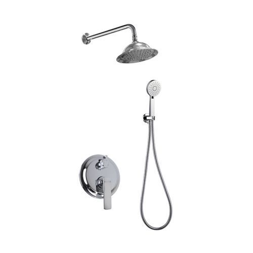 Душевая система Bronze de Luxe A800/9143-2 встраиваемая в стену цвет хром