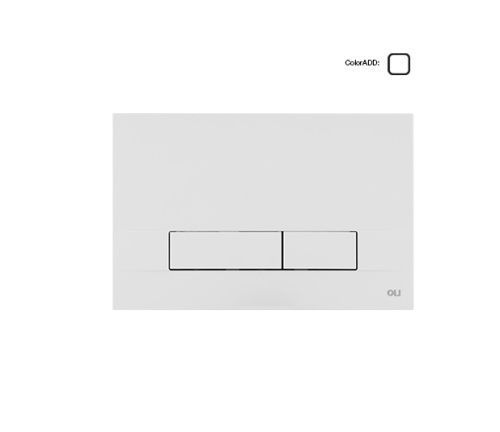 Клавиша смыва механическая Oli NARROW 152939 цвет белый