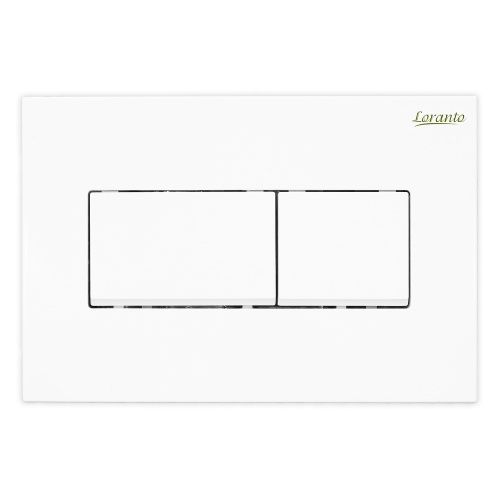 Клавиша смыва механическая Loranto KARE 7330 цвет белый