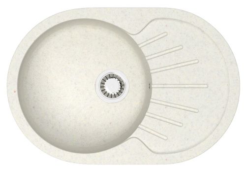 Кухонная мойка Azario FLORA CS00079914 73х45 цвет светло-серый