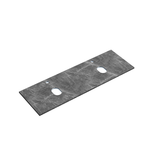 Столешница Sancos TT140A1X 140х46 накладная цвет черный