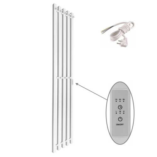 Полотенцесушитель Маргроид Inaro профильный Inaro-15024-1081-9016R 26х150 электрический белый матовый