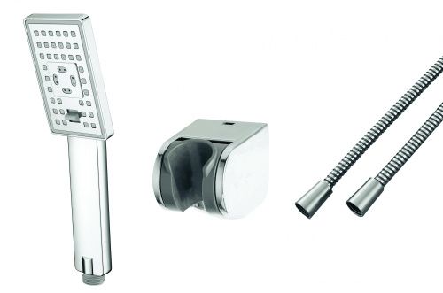 Душевой гарнитур Creavit SH117 настенный хром
