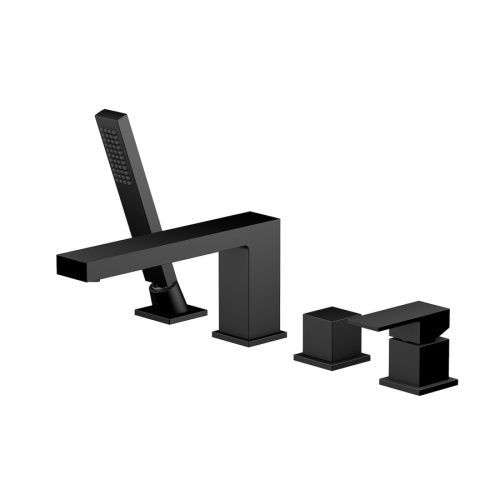 Смеситель Timo Selene 2130/03Y на борт ванны черный матовый