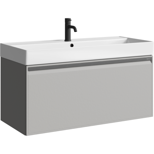 Тумба под раковину Aqwella Y PUR0110ST 99х44х44 подвесная