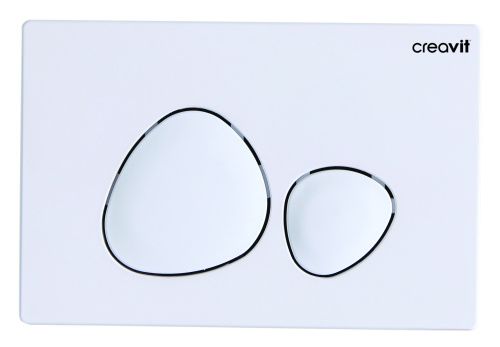 Клавиша смыва механическая Creavit GP7001.00 цвет белый