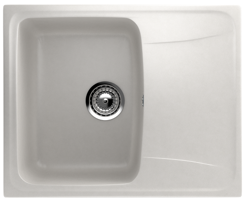 Кухонная мойка Ulgran Classic U-201-341 58х47 цвет белый