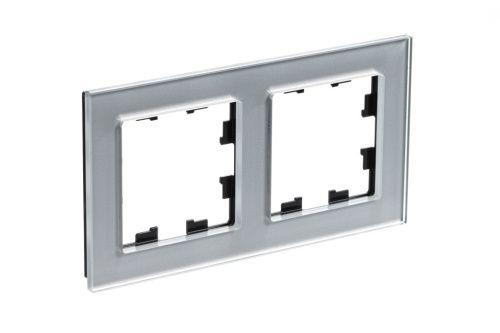 Рамка двухместная Systeme Electric AtlasDesign (АтласДесигн) ATN320302