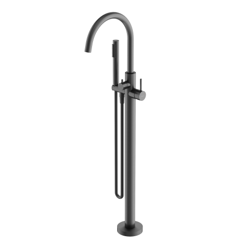 Смеситель Sancos Etna SC9009GG напольный вороненая сталь цвет вороненая сталь