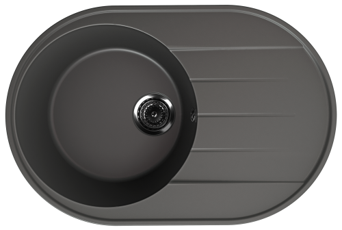 Кухонная мойка Ulgran Quartz Nora 750-09 75х50 цвет графит