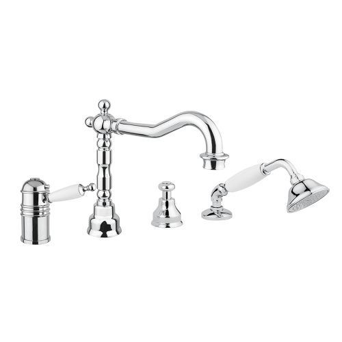 Смеситель Migliore OXFORD 19127 на борт ванны хром