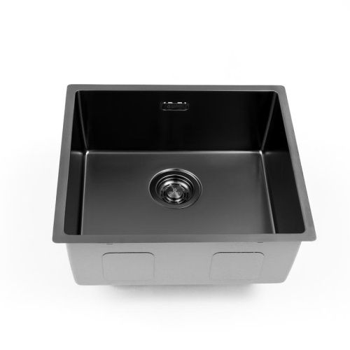 Кухонная мойка Grandex Aqua 5010863 49х44 цвет графит поверхность матовая