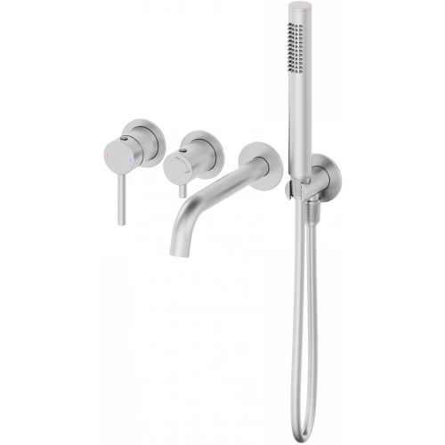 Смеситель для ванны Wonzon & Woghand Stick WW-889017-BN встраиваемый в стену никель