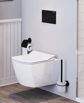 Клавиша смыва механическая Creavit GP2002.02 цвет черный глянцевый - фото 3