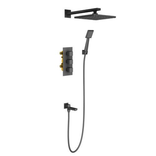 Душевая система Timo Tetra-thermo SX-0179/00SM встраиваемая в стену с термостатом