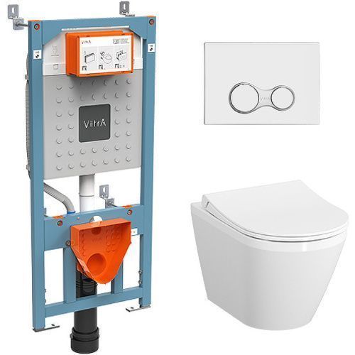 Комплект унитаз с инсталляцией Vitra Integra Round 9856B003-7205