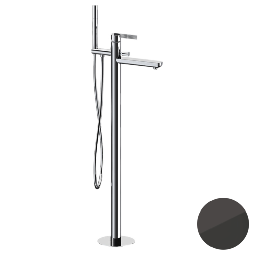 Смеситель для ванны Daniel Club ANC678CF напольный черный хром