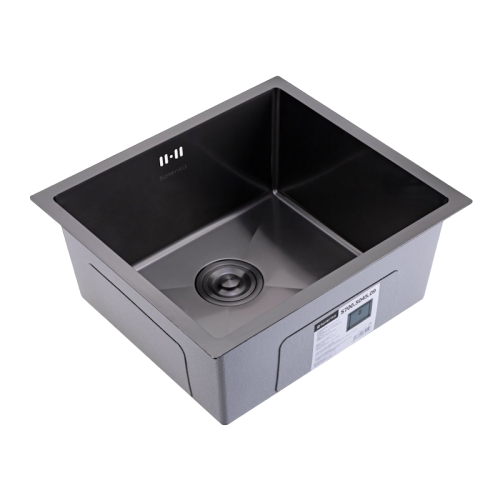Кухонная мойка Splenka S700.5045.09 50х45 цвет графит поверхность матовая