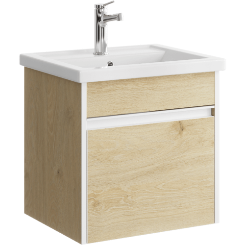 Тумба под раковину Aqwella Y URB0105DD 47х39х46 подвесная цвет коричневый