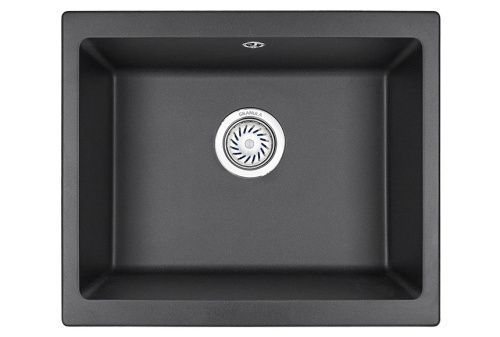 Кухонная мойка Granula 5551, ЧЁРНЫЙ 55х46 цвет черный поверхность матовая
