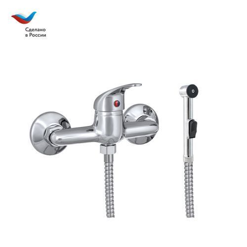 Гигиенический душ со смесителем Славен Прораб СЛ-ОД-П51 хром