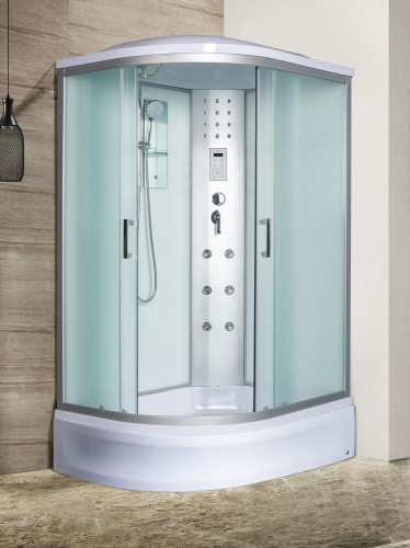 Душевая кабина River DUNAY 120/90/24 MT R (10000003129) 120х90 асимметричная с крышей ориентация правая