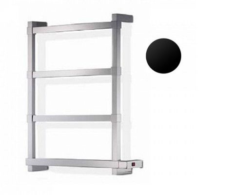 Полотенцесушитель Margaroli Panorama 8424704NONB 62х55 электрический черный матовый