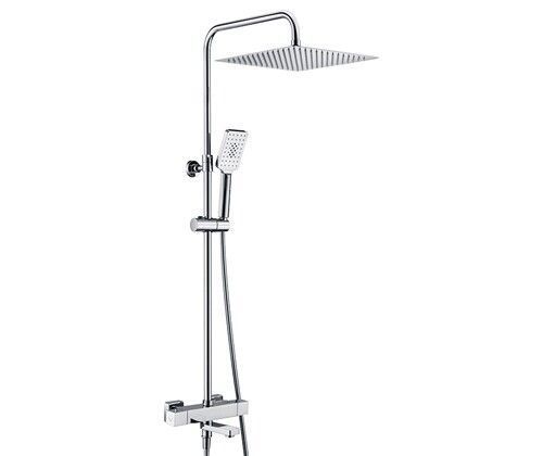 Душевая стойка WasserKRAFT BK19901BG настенная цвет золото матовое