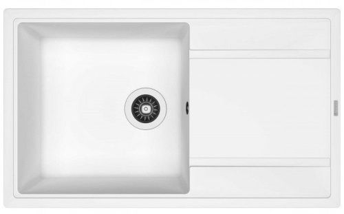 Кухонная мойка Florentina Липси 860 20.130.D0860.201 86х51 цвет белый поверхность матовая