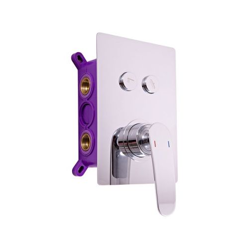 Смеситель для душа TIGRIS TG186BOX встраиваемый хром