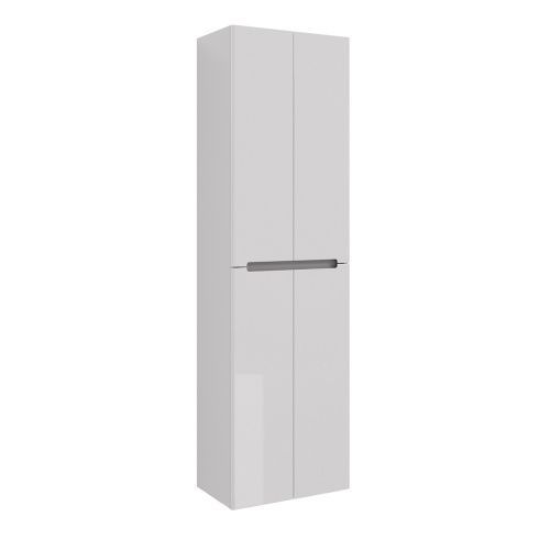 Шкаф-пенал LeMark Buno LM04B50P 50х30х170 напольный/подвесной цвет белый/серый