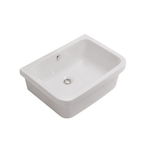 Раковина керамическая Globo Lavabi d'arredamento 60 см VA044.BI*0 подвесная цвет белый без отверстий под смеситель