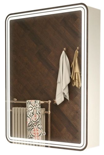 Зеркало-шкаф Azario CS00066642 60х10х80 подвесной цвет белый